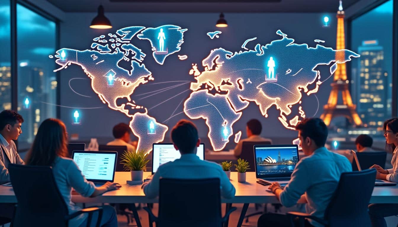 découvrez les points essentiels à considérer pour une politique de télétravail efficace à l’international, incluant les aspects légaux, culturels et organisationnels.